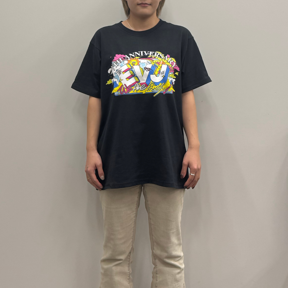 えびじゃ7周年記念Tシャツ BLACK