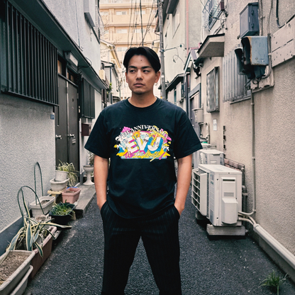 えびじゃ7周年記念Tシャツ BLACK