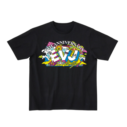 えびじゃ7周年記念Tシャツ BLACK